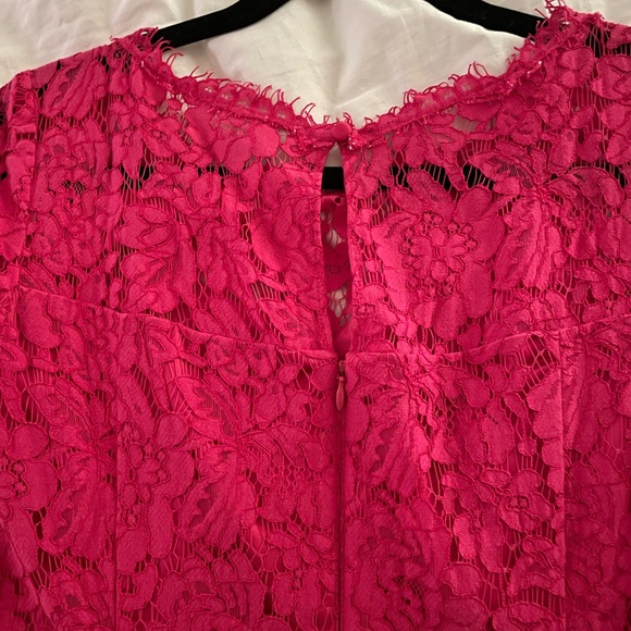 Eliza J fuschia cocktail dress above the knee. Size S. Worn once. - Picture 5 of 5